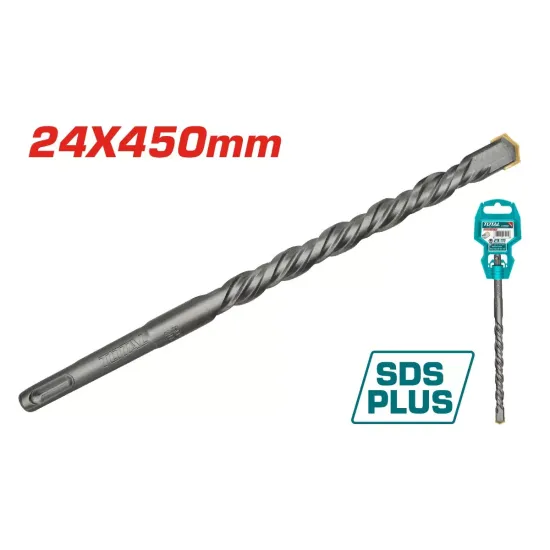 Impact drill bit for concrete SDS-plus 24x450mm Impact drill bit for concrete SDS-plus 24x450mm