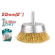 Wire brush with cup 50 mm Wire brush with cup 50 mm