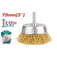Wire Brush With Cup 75 mm Wire Brush With Cup 75 mm