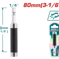 Magnetic screwdriver bit extension bar 80mm