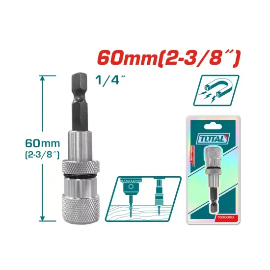 Screwdriver bit holder 60mm Screwdriver bit holder 60mm