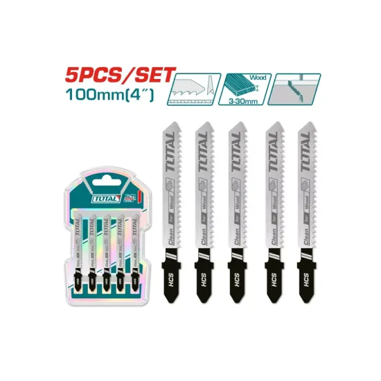Jigsaw blade set for wood 100mm Jigsaw blade set for wood 100mm