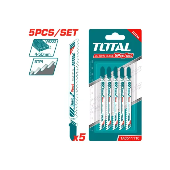 Jigsaw blade set for wood 74mm Jigsaw blade set for wood 74mm