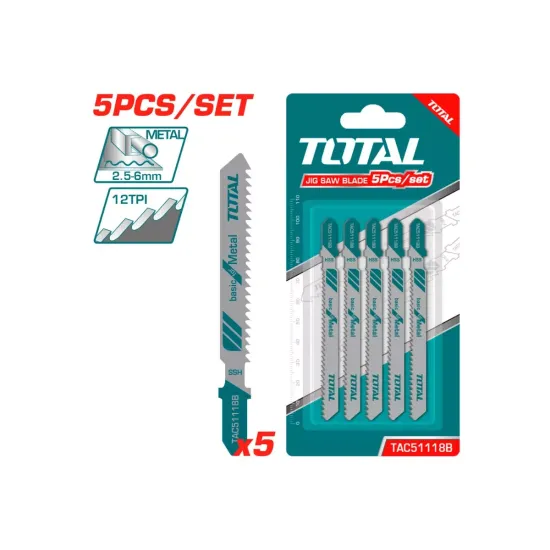 Jigsaw blade set for metal 67mm Jigsaw blade set for metal 67mm