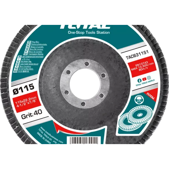 Flap disc 115*22mm / P40