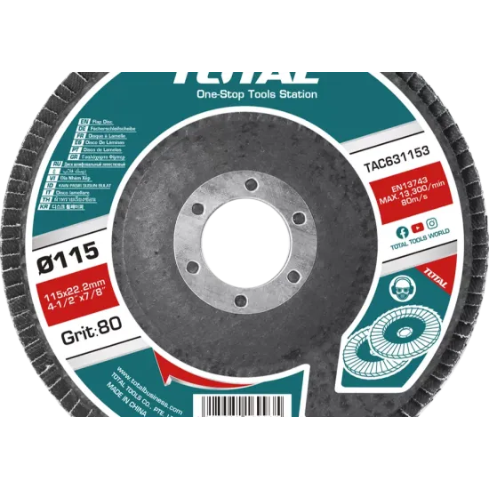 Flap disc 115*22 mm