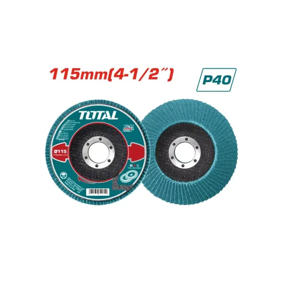 Zircon flap disc 115x22mm / P40 Zircon flap disc 115x22mm / P40