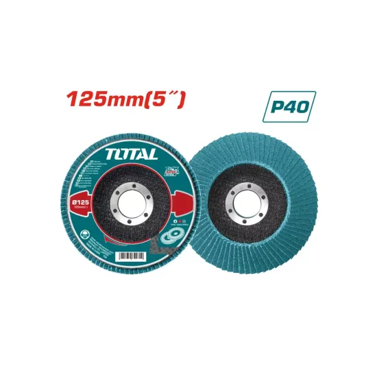 Zircon Flap Disc 125x22mm / P40 Zircon Flap Disc 125x22mm / P40