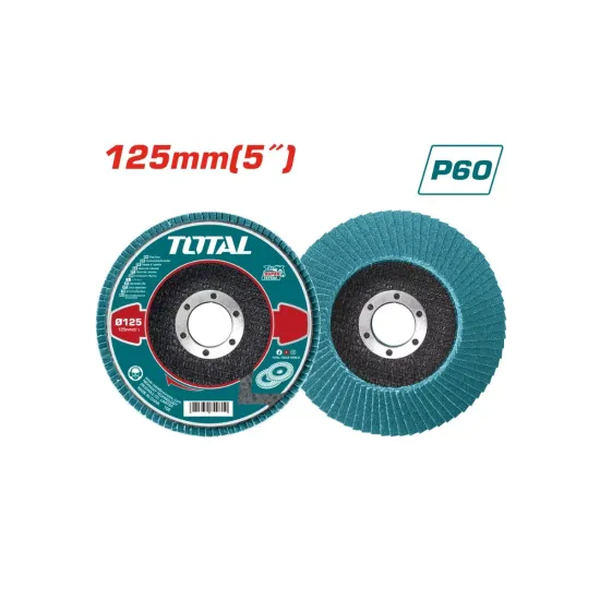 Zircon Flap Disc 125x22mm / P60 Zircon Flap Disc 125x22mm / P60