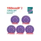 Sanding sheet set 150mm Sanding sheet set 150mm