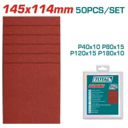 Sandpaper set 50 pcs 114mm