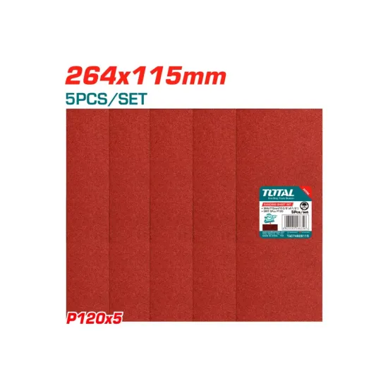 Sanding sheet set 264x115mm Sanding sheet set 264x115mm