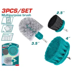 Multifunctional brush heads set 3 pcs
