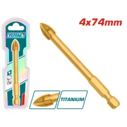 Tile and glass drill bit 4x74 mm