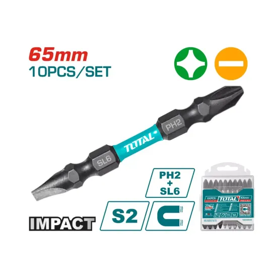 Impact screwdriver bits set 10pcs Impact screwdriver bits set 10pcs