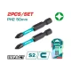 PH2 impact screwdriver bits set 2pcs PH2 impact screwdriver bits set 2pcs