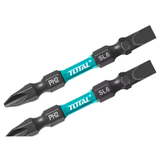 Impact bits double-sided 2 pcs