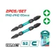 Impact bits double-sided 2 pcs PH2 Impact bits double-sided 2 pcs PH2