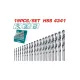 HSS twist drill bit set 19pcs HSS twist drill bit set 19pcs