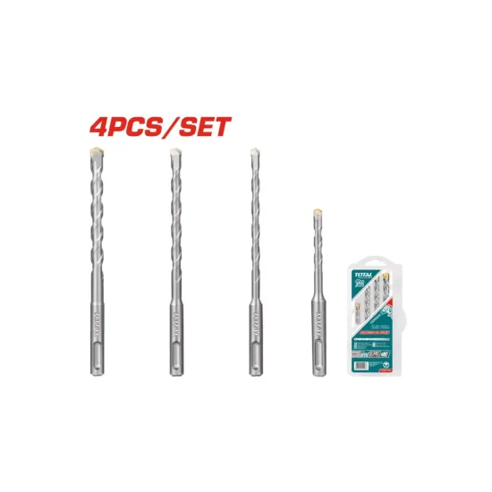 Set of hammer drill bits 4pcs Set of hammer drill bits 4pcs