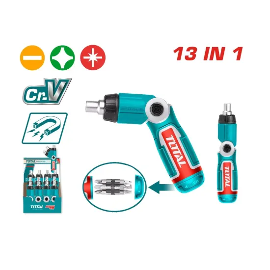13 in 1 Ratchet Screwdriver Set 13 in 1 Ratchet Screwdriver Set