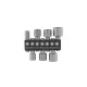 Reversible screwdriver with bits 24 pcs.