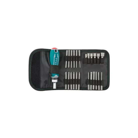 Reversible screwdriver with bits 26 pcs.