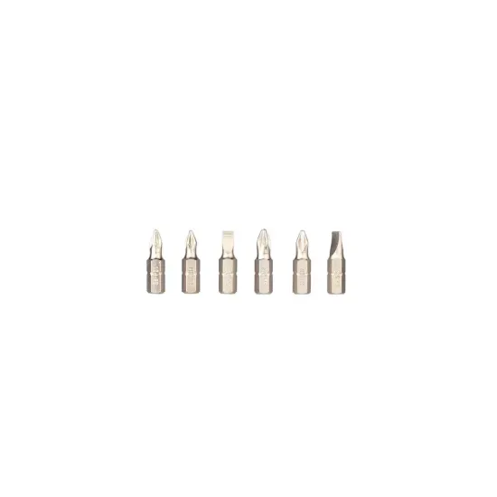 Set of drill bits for metal and concrete with screwdriver bits 16pcs