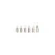 Set of drill bits for metal and concrete with screwdriver bits 16pcs