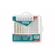 Set of drill bits for metal and concrete with screwdriver bits 16pcs Set of drill bits for metal and concrete with screwdriver bits 16pcs
