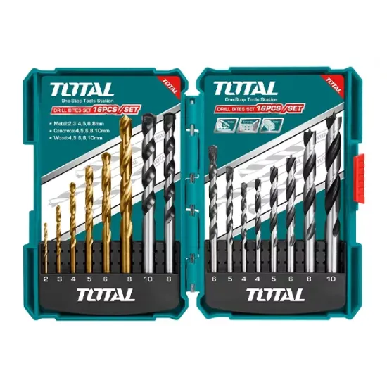 Set of drill bits 16pcs Set of drill bits 16pcs