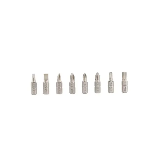 Set of drill bits and screwdriver bits 19pcs