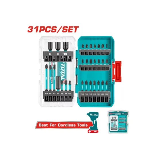 Impact bit set 31 pieces Impact bit set 31 pieces