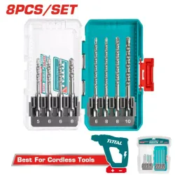 Drill bits set SDS plus 8pcs