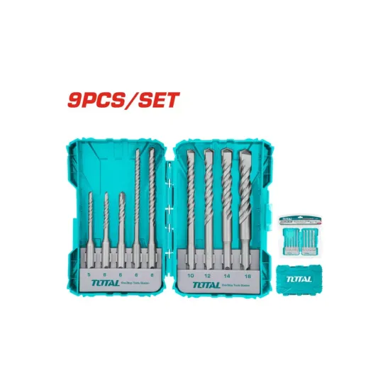 SDS plus hammer drill bits set 9pcs SDS plus hammer drill bits set 9pcs