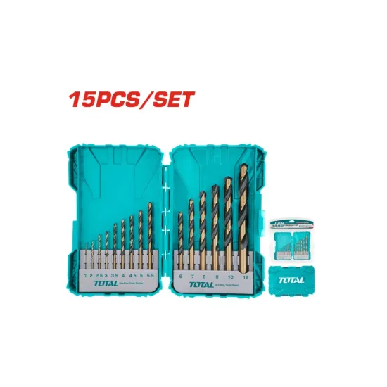 HSS drill bit set 15pcs HSS drill bit set 15pcs