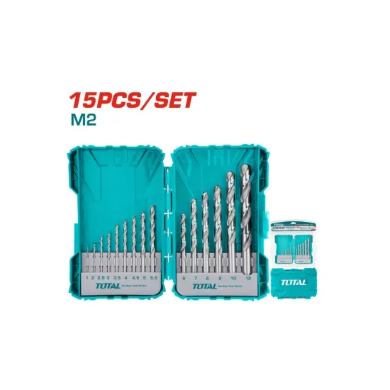 HSS M2 drill bit set 15pcs HSS M2 drill bit set 15pcs