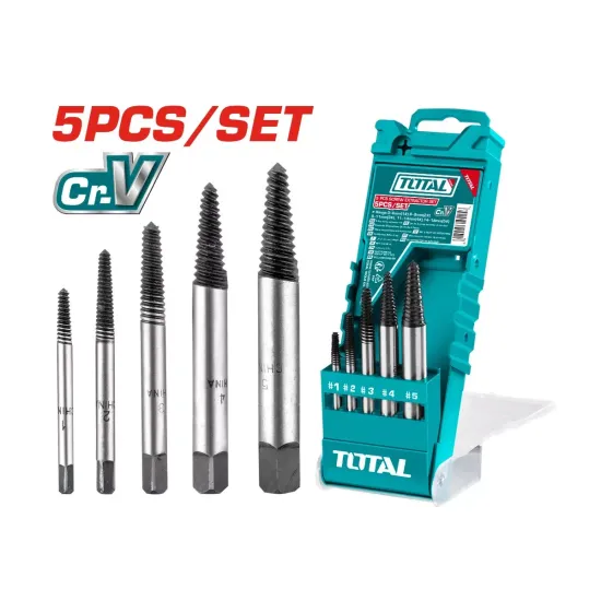 Screw extractor set 5pcs Screw extractor set 5pcs
