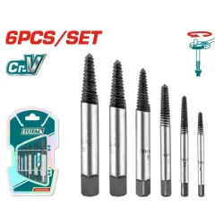 Set of screw extractors