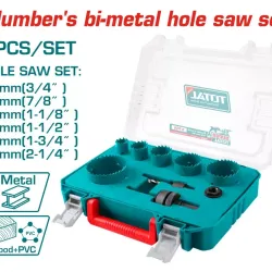 Bit set for bimetallic plumbers