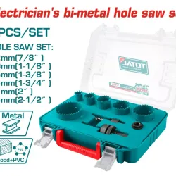 Bit set for bimetallic electricians