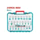 Milling head set 8mm 24 pieces Milling head set 8mm 24 pieces