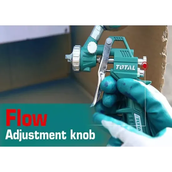 Paint spray gun with top tank Paint spray gun with top tank