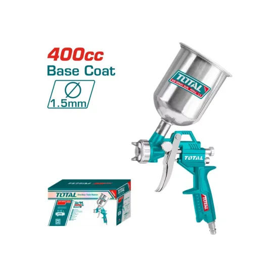 Paint spray gun with top tank Paint spray gun with top tank