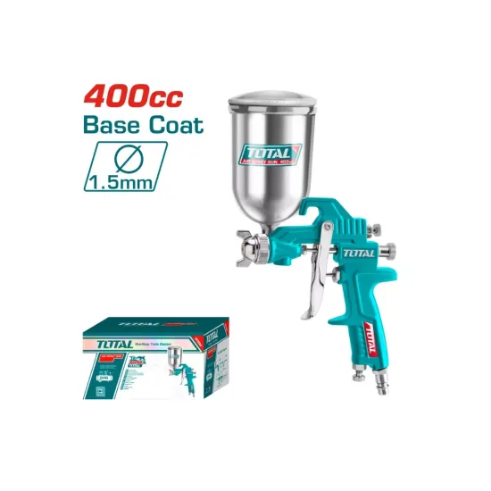 Paint spray gun with top tank Paint spray gun with top tank