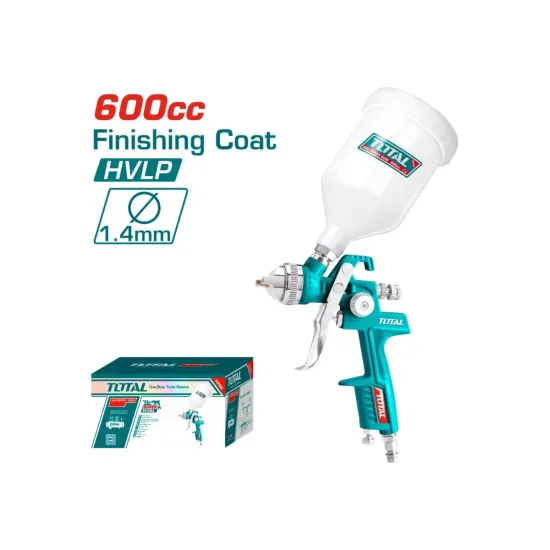 Paint spray gun with top tank Paint spray gun with top tank