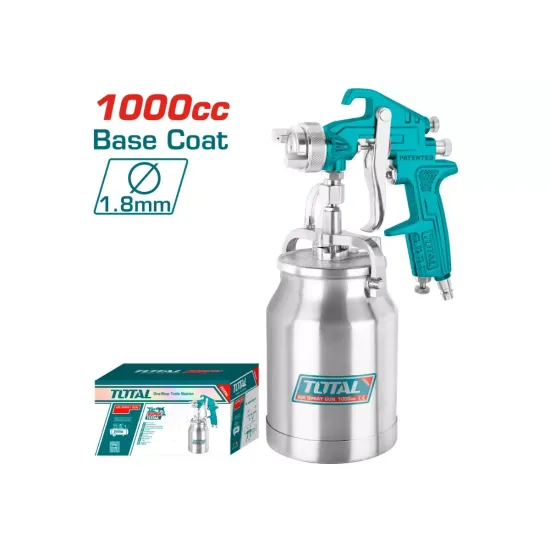 Spray gun with bottom tank Spray gun with bottom tank