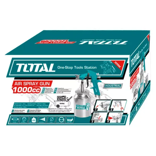 Spray gun with bottom tank 1l Spray gun with bottom tank 1l