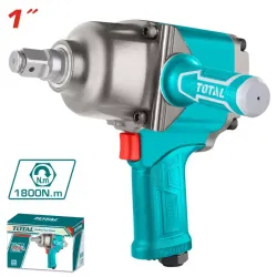 Pneumatic impact wrench 1800 Nm/6.2 bar - 1 inch