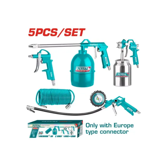 Pneumatic tool set 5 in 1 Pneumatic tool set 5 in 1